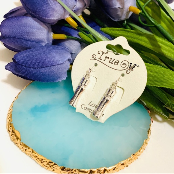 🌹Vintage True bamboos shape silver earring - Picture 1 of 10